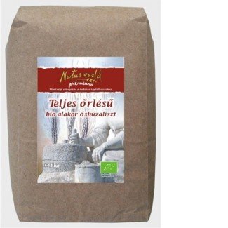 Naturwheat bio alakor teljes kiőrlésű ősbúzaliszt 1000g