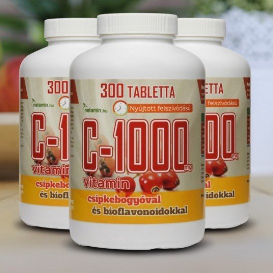 Netamin c-vitamin 1000 mg 300db