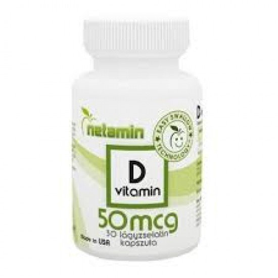 Netamin d-vitamin 2000 ne tabletta 30db