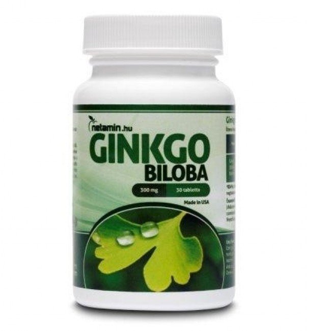 Netamin ginkgo biloba tabletta 60db