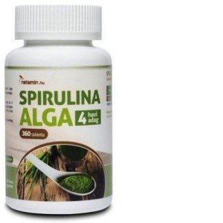 Netamin spirulina alga tabletta 360db