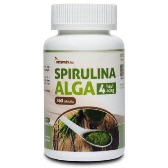 Netamin spirulina alga tabletta 360db