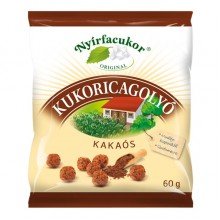 Nyírfacukor kukoricagolyó kakaós 60g