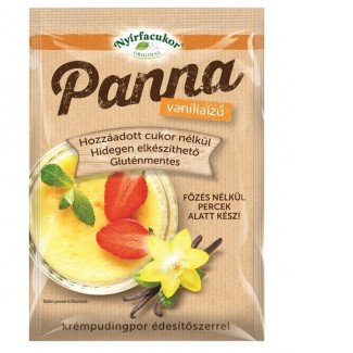 Nyírfacukor panna vaníliás 50g