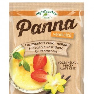 Nyírfacukor panna vaníliás 50g