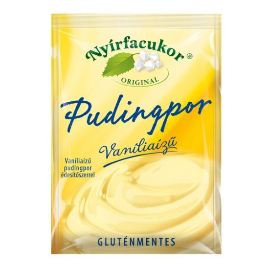 Nyírfacukor pudingpor vaníliás 80g