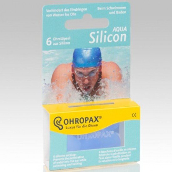 Ohropax silicon aqua füldugó 6db