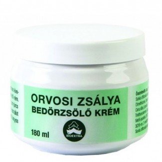 Bioextra Orvosi zsálya bedörzsölő krém 180ml