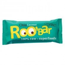 Roobar bio gyümölcsszelet chia-kókusz 30g