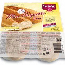 Schar gluténmentes mini bagett elősütött 2x75g 150g