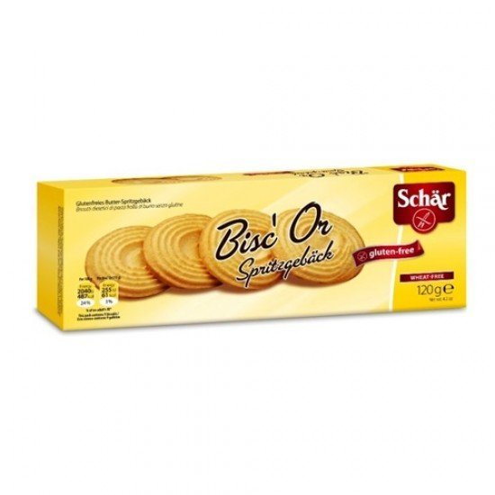 Schar gluténmentes vajas keksz 120g