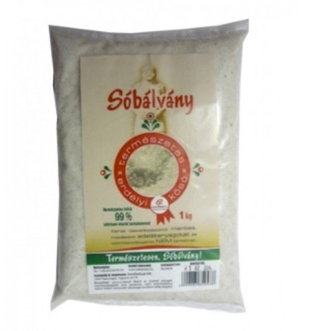 Sóbálvány erdélyi természetes kősó 1000g