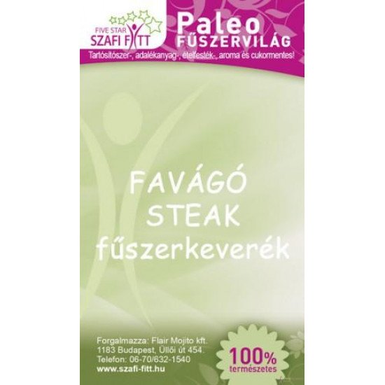 Szafi Reform fűszer favágó steak 50g Szafi Reform fűszer favágó steak 50g