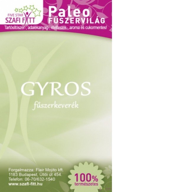 Szafi Reform fűszer gyros 50g