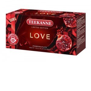 Teekanne world of fruit love gránátalma és őszibarack tea 20filter