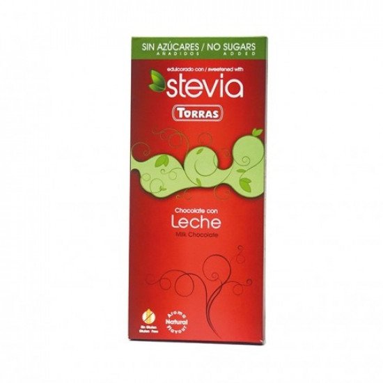 Torras stevia 02. tejcsokoládé 100g