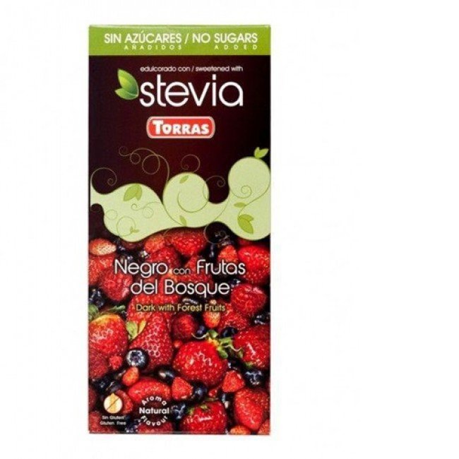 Torras stevia 04. étcsokoládé erdei gyümölcs 125g