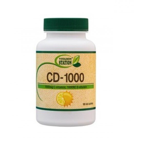 Vitamin station cd-1000 tabletta 100db