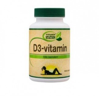 Vitamin station d3-vitamin tabletta 90db