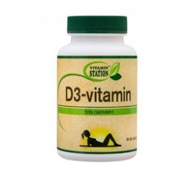 Vitamin station d3-vitamin tabletta 90db