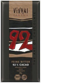 Vivani bio étcsokoládé 92 % 80g