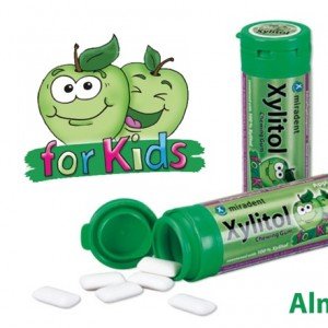 Xylitol rágógumi kids alma 30db