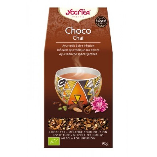 Yogi bio csokoládés chai tea 90g 