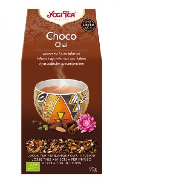 Yogi bio csokoládés chai tea 90g 