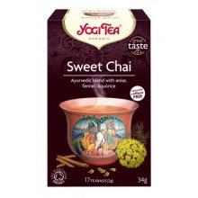 Yogi bio édes chai tea 17x2g 34g