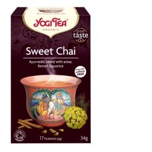 Yogi bio édes chai tea 17x2g 34g