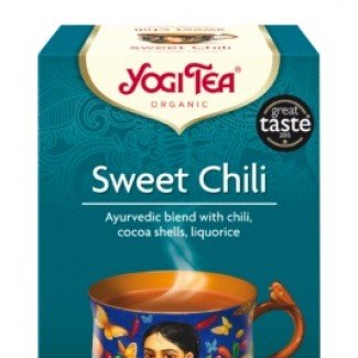 Yogi bio édes chili tea mexikói fűszeres 17x1,8g 31g