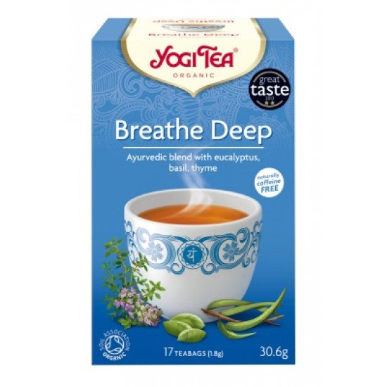 Yogi bio mély lélegzet tea 17 filter