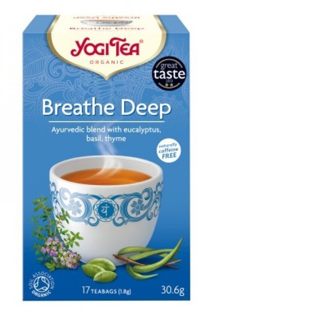 Yogi bio mély lélegzet tea 17 filter