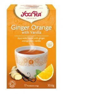 Yogi bio narancsos gyömbér tea 17 filter