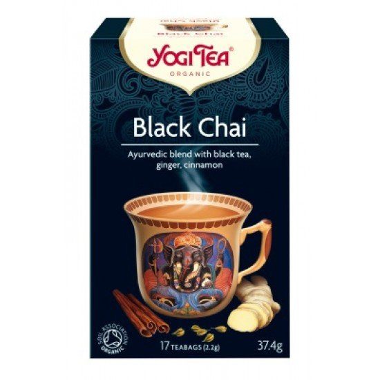 Yogi bio tea fekete chai 17x1,8g 31g