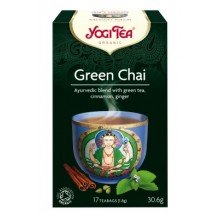 Yogi bio tea zöld chai 17x1,8g 31g