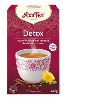 Yogi bio tisztító /Méregtelenítő/ tea 17 filter