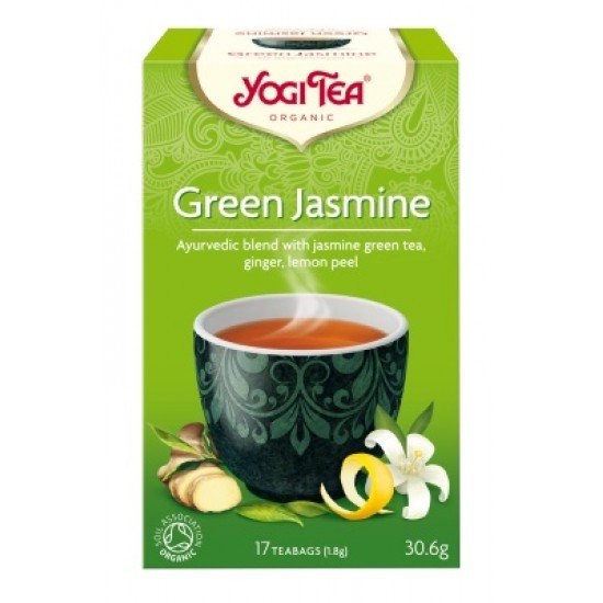 Yogi bio zöld jázmin reggeli tea 17 filter