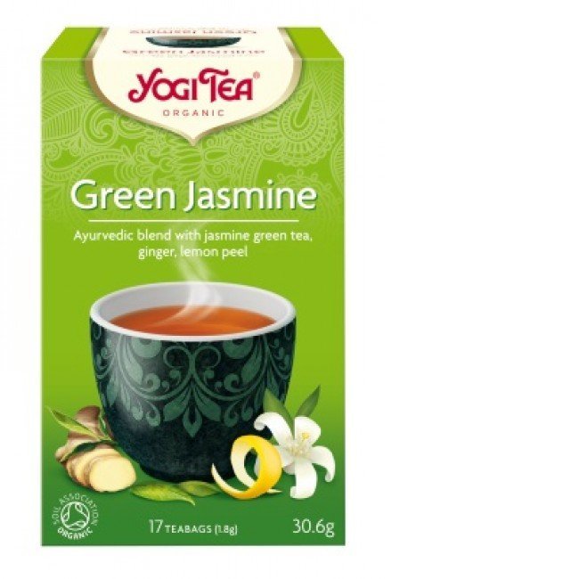 Yogi bio zöld jázmin reggeli tea 17 filter