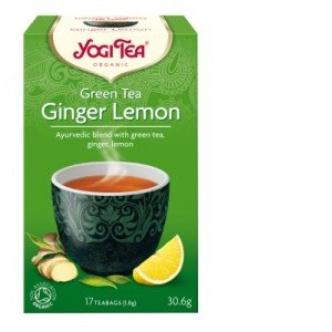 Yogi bio zöld tea gyömbér-Citrom 17 filter