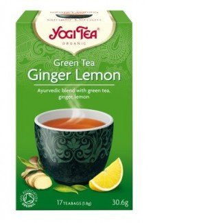 Yogi bio zöld tea gyömbér-Citrom 17 filter