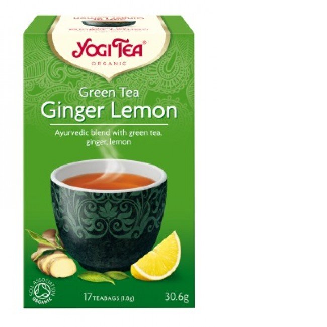 Yogi bio zöld tea gyömbér-Citrom 17 filter