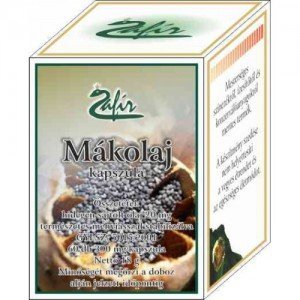 Zafír mákolaj kapszula 60db