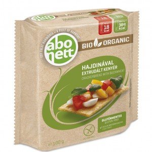 Abonett extrudált gluténmentes bio kenyér hajdinával 100g