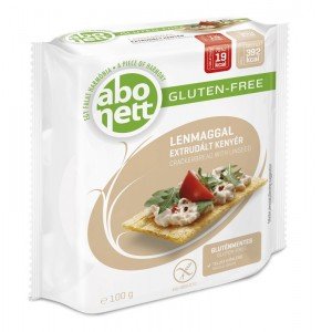 Abonett extrudált gluténmentes kenyér lenmaggal 100g