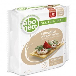 Abonett extrudált gluténmentes kenyér lenmaggal 100g