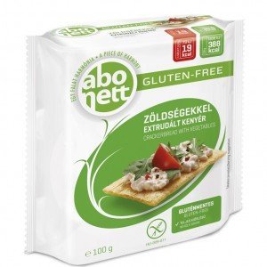 Abonett extrudált gluténmentes kenyér zöldségekkel 100g
