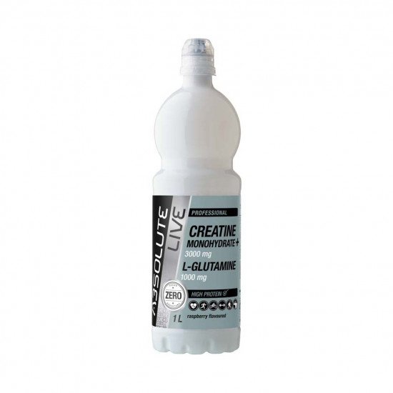 Absolute creatine+glutamin málna ízű ita 1000ml Absolute creatine+glutamin málna ízű ita 1000ml