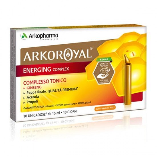 Arkoroyal energia étrend-kiegészítő ampulla 10db Arkoroyal energia étrend-kiegészítő ampulla 10db