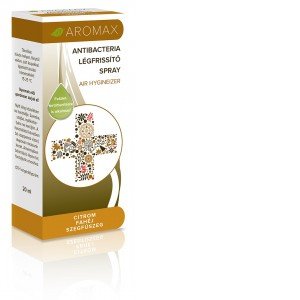 Aromax antibakteriális spray citrom-fahéj-szegfűszeg 40ml Aromax antibakteriális spray citrom-fahéj-szegfűszeg 40ml